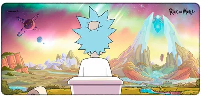 Produktbild von Rick und Morty Private Sanctuary Mauspad, XL 90 cm