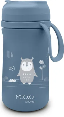 Image de Bouteille thermos Nuvita 350 ml, bleu poudre