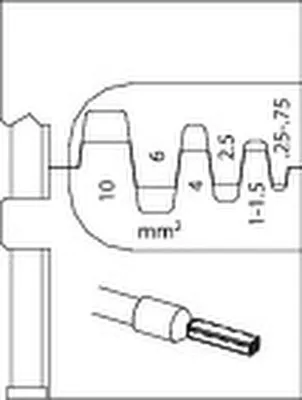 Immagine prodotto di Gedore 1830600 wire connector