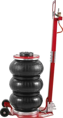 Image de Cric pneumatique, capacité de charge 5 tonnes (11000 lbs), hauteur de levage 5,5-18,5 pouces, matériau acier