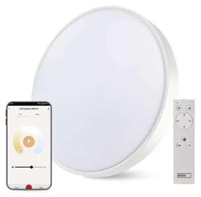 Chytré LED svítidlo GoSmart, přisazené, kruhové, 45W, CCT, stmívatelné, WiFi