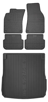 Immagine prodotto di Tappetini gomma SolidPRO + baule DryZone per Audi A6 C6 2004-2006 5 pezzi