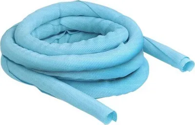 Image de DELOCK Gewebeschlauch selbstschließ. hitzebest. 5mx16mm Blau