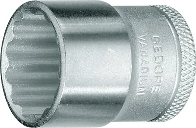 Obrázok produktu pre GEDORE 6231480 GEDORE 3/8 Zoll 12-kant Steckschlüsseleinsatz 18,0 mm