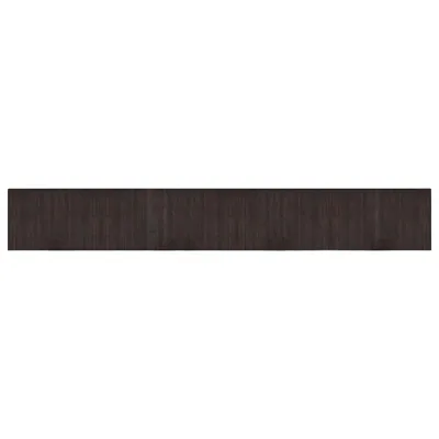 Produktbild von Teppich Rechteckig Dunkelbraun 60x400 cm Bambus
