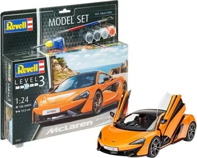 Produktbild von Revell Model Set McLaren 570S - Auto-Modellbausatz; 67051