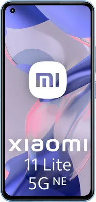 Image de Xiaomi 11 Lite 5G NE 16,6 cm (6.55") Double SIM hybride Android 11 USB Type-C 8 Go 128 Go 4250 mAh Bleu