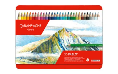 Produktbild von CARAN D'ACHE Buntstifte PABLO 30er Metalletui