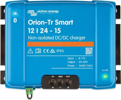 Obrázek produktu pro Victron Energy Orion Tr Smart Car Converter 122415 360W (ORI122436140)