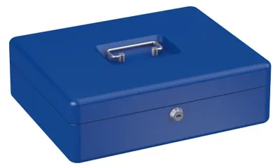 Produktbild von BASI - Geldkassette - GK 10 - Blau - H90xB300xT240mm