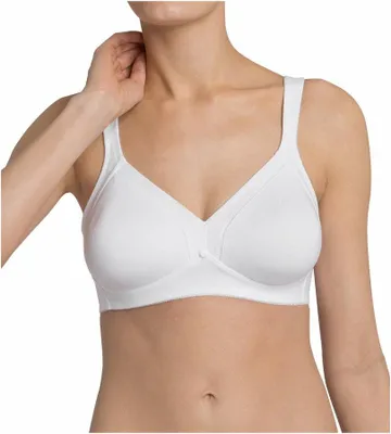 Zdjęcie produktu dla Triumph Bawełna Shaper N biustonosz bez fiszbin Dwukomorowy Bezszwowe formowane miseczki, Delikatne panele dla idealnego dopasowania, Szerokie, miękkie ramiączka odciążają ramiona