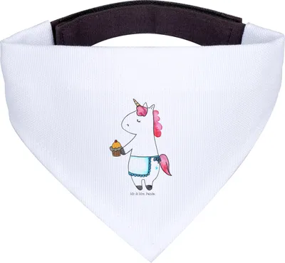 Produktbild von Mr. & Mrs. Panda Hunde Halstuch Einhorn Muffin - Weiß - Geschenk, Kekse, Hundehalstuch, Liebesgrüße, Unicorn, Tuch, Für, Geburtstagsgrüße, Hund, Geburtstag, Glückwünsche