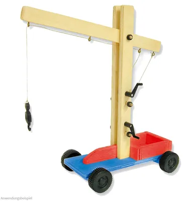 Produktbild von Kran Holz Bausatz Kinder ab 10 Jahren