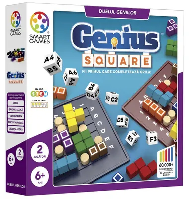 Produktbild von The Genius Square – Logik- und Strategiespiel (rumanische Ausgabe)