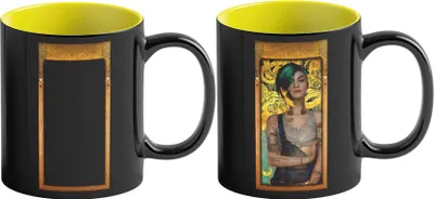 Obrázek produktu pro Cenega Cyberpunk 2077 Judy & Gustav Klimt, Samostarný, 0,45 l, Černá, Vícebarevný, Džbánek, Univerzální, 1 kusů