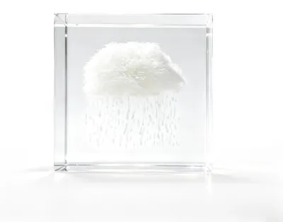 Productafbeelding van Regenwolk Presse-Papier van Bergkristal