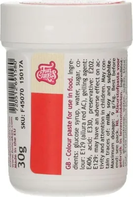 Produktbild von Gelfarbe Rot 30g