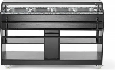 Obrázok produktu pre Vyhrievaný bufet, HENDI, GN 1/1, 1490x765x(V)1370mm