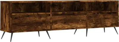 Obrázek produktu pro vidaXL TV skříňka kouřový dub 150x30x44,5 cm odvozený výrobek ze dřeva
