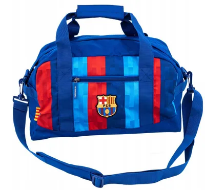 Zdjęcie produktu dla Stylowa torba treningowa FC Barcelona – idealny wybór dla fanów piłki nożnej! Przenieś swoją pasję na boisko z tą funkcjonalną i modną torbą!