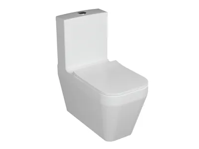 Produktbild von Taharet Duschwc Stand Wc Spülrandlos Set + Soft Close Wc Sitz DIN1717