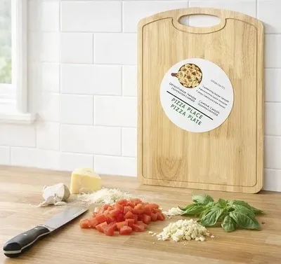 Obrázok produktu pre Drevené kuchynské dosky sada dosky na krájanie a servírovanie 3 ks 34x23 35x23 39x13,5 cm