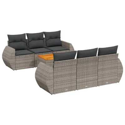 Zdjęcie produktu dla VidaXL 3224898, Ciemny Szary, Drewno akacjowe, Żywica, Stal, 550 mm, 370 mm