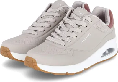 Produktbild von Skechers UNO Herren Low Sneaker SUITED ON AIR Taupe Synthetik Größe: 40