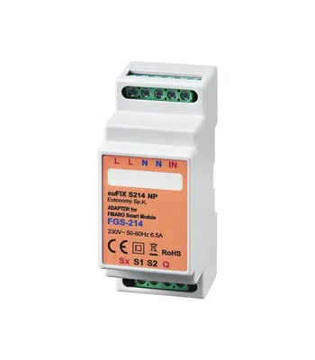 Obrázek produktu pro Eutonomy euFIX S214NP DIN adaptér (bez tlačidla)