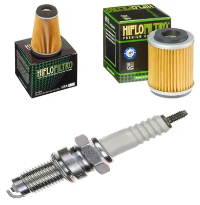 Obrázek produktu pro Servisní sada pro Yamaha XC 125 TR Cygnus R 1996–1999 – filtr a zapalovací svíčka od pamoto –