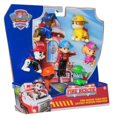 Imagen del producto de La Patrulla Canina Fire Rescue multiset de figuras