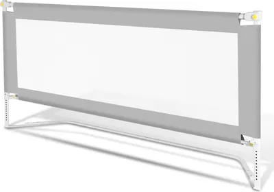 Produktbild von Aopunly 150cm Kinder Bettgitter Bettschutzgitter Kinderbettgitter Babybettgitter Höhenverstellbar Rausfallschutz für Familienbett und Kinderbett