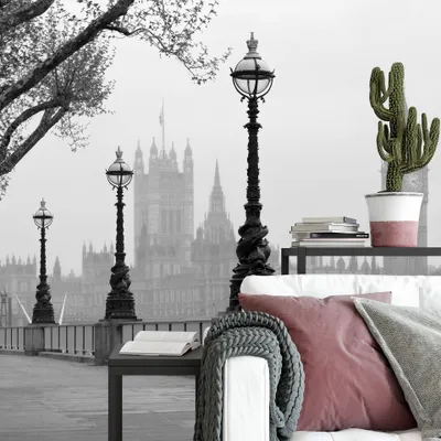 Produktbild von A.S. Création Vlies Fototapete London - London Fog DD118994 Skylin Designwalls