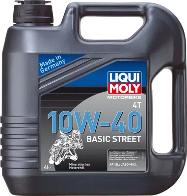 Produktbild von Liqui Moly Motorbike 4T Basic Street 10W-40 4 Liter