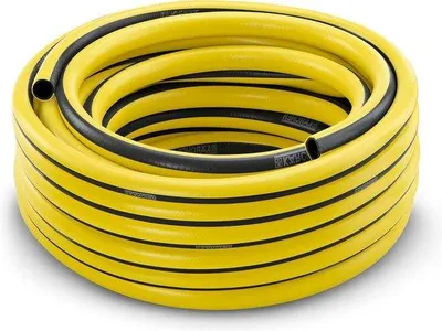 Obrázek produktu pro Plastová zahradní hadice černá žlutá - Primo Flex