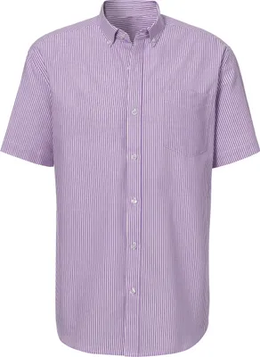 Produktbild von H.I.S. Kurzarmhemd Regular fit lila / weiß Größe XXL