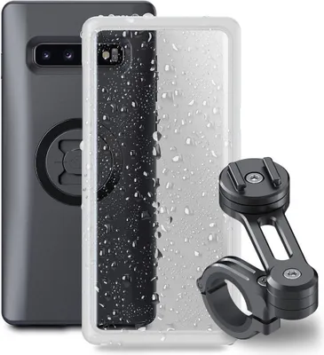 Produktbild von SP Connect Moto Bundle Handyhalterung für Samsung S10+ Lenker 22-31mm