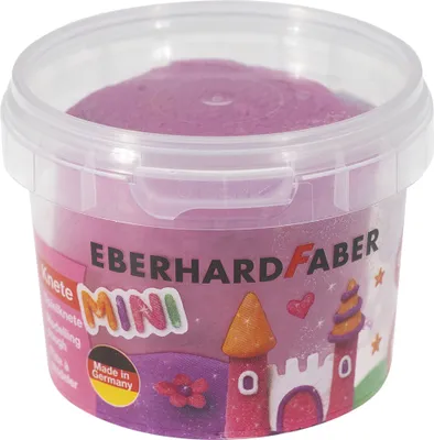 Produktbild von EBERHARD FABER Spielknete Glitzer pink-glitzer 100 g Dose