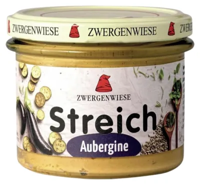 Produktbild von Zwergenwiese Aubergine Streich 6x180g