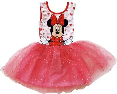 Immagine prodotto di Abito da Minnie Mouse per bambini Il sogno di ogni piccola principessa per il divertimento e i giochi 6 anni