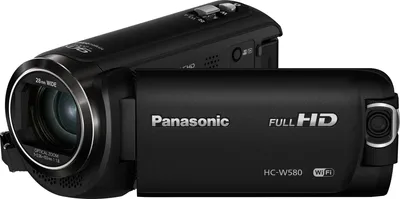Produktbild von Panasonic HC-V380, 2,51 MP, MOS BSI, 25,4 / 5,8 mm (1 / 5.8"), Full HD, 7,62 cm (3"), LCD