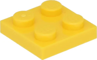 Produktbild von Lego® 2x2 Platten 3022 - 250 Stück Gelb