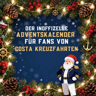 Produktbild von Der inoffizielle Adventskalender für Fans von Costa Kreuzfahrten