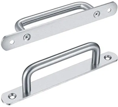 Produktbild von Schiebetürgriffe 2er-Set Edelstahl 160 mm - für Innentüren und Gartentüren