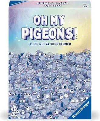 Produktbild von Ravensburger Oh My Pigeons Partyspiel, Familienspiel, Gesellschaftsspiel