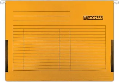 Obrázok produktu pre Závesné dosky s boč. Donau - A4, 230 g/m2, oranžová.