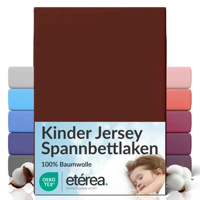 Obrázek produktu pro Prostěradlo Jersey 80x160 - 80x180 cm, 100% bavlněné prostěradlo, Bordeaux