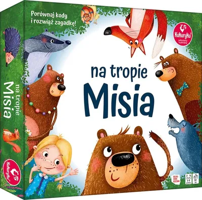 Zdjęcie produktu dla KUKURYKU Gra Na tropie misia 64756