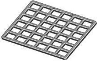 Image de Grille de puits de soupape standard