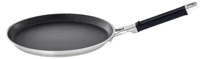 Crêpepfanne 28 cm, Antihaftbeschichtung, Edelstahl 18/10, Induktion